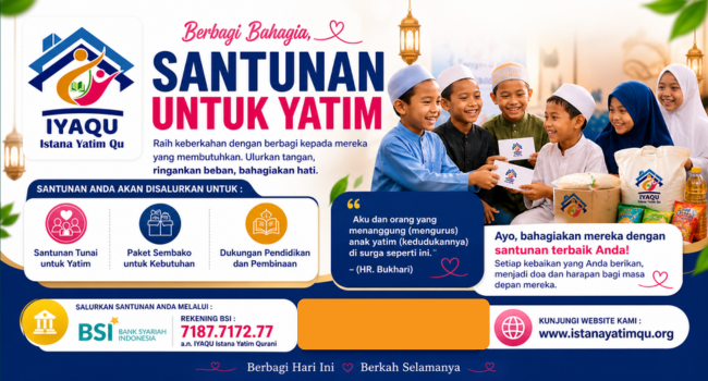 BERANDA Santunan Yatim Iyaqu